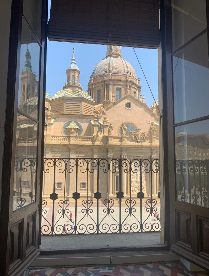 Vtz El Balcon A La Basilica V - Vistas Inmejorables A La Basilica Del Pilar! Apartment Zaragoza Bagian luar foto