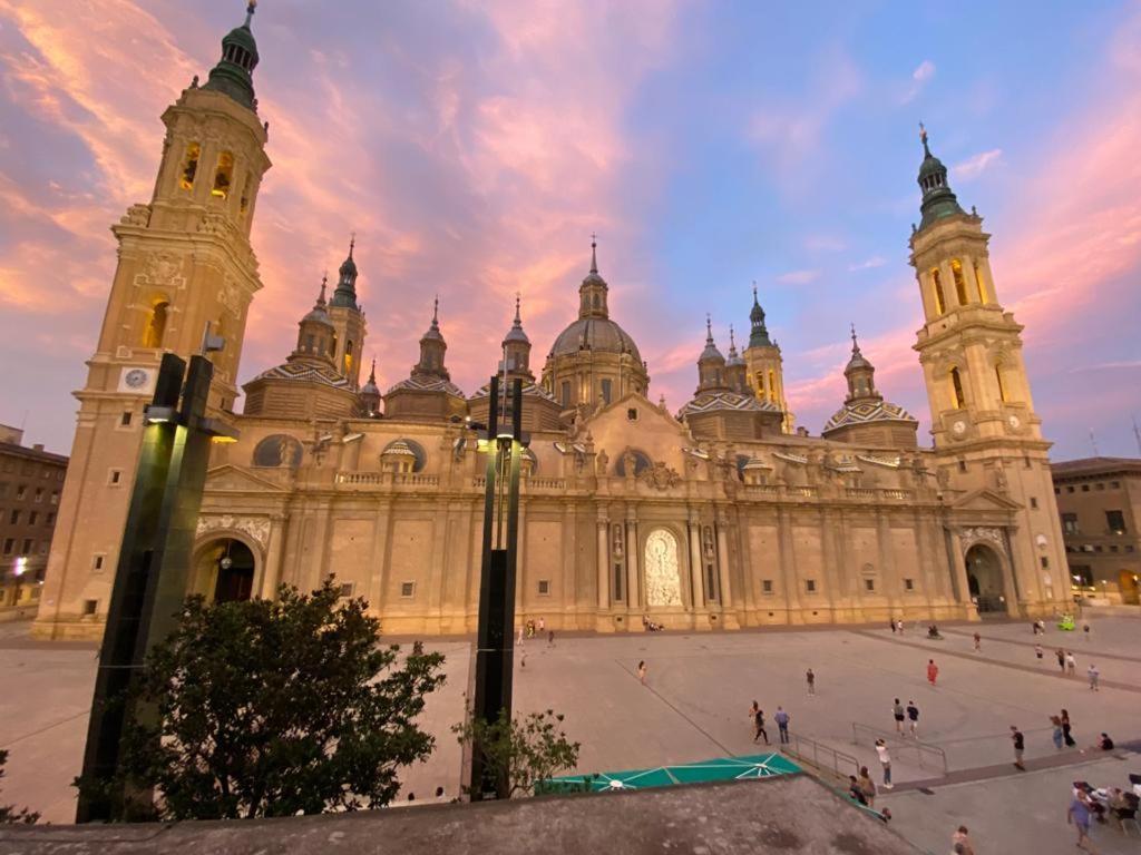 Vtz El Balcon A La Basilica V - Vistas Inmejorables A La Basilica Del Pilar! Apartment Zaragoza Bagian luar foto